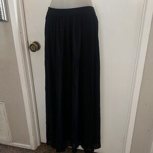Koolook Size: “TU” Elegant Black Maxi Skirt